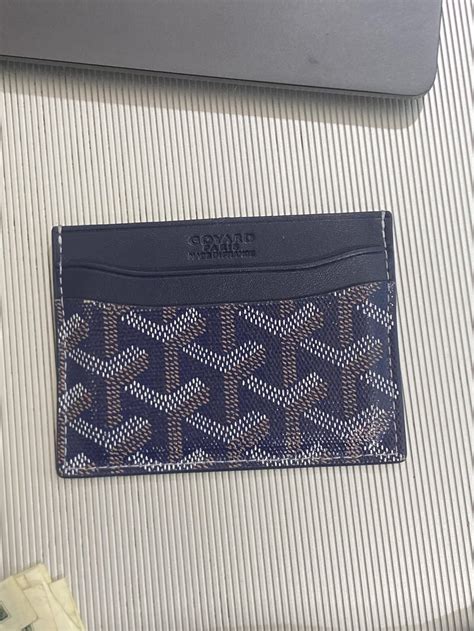 Navy blue Goyard card holder : r/WorldOfReps 